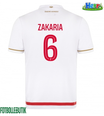 AS Monaco Denis Zakaria #6 Hemmatröja 2025-26 Kortärmad